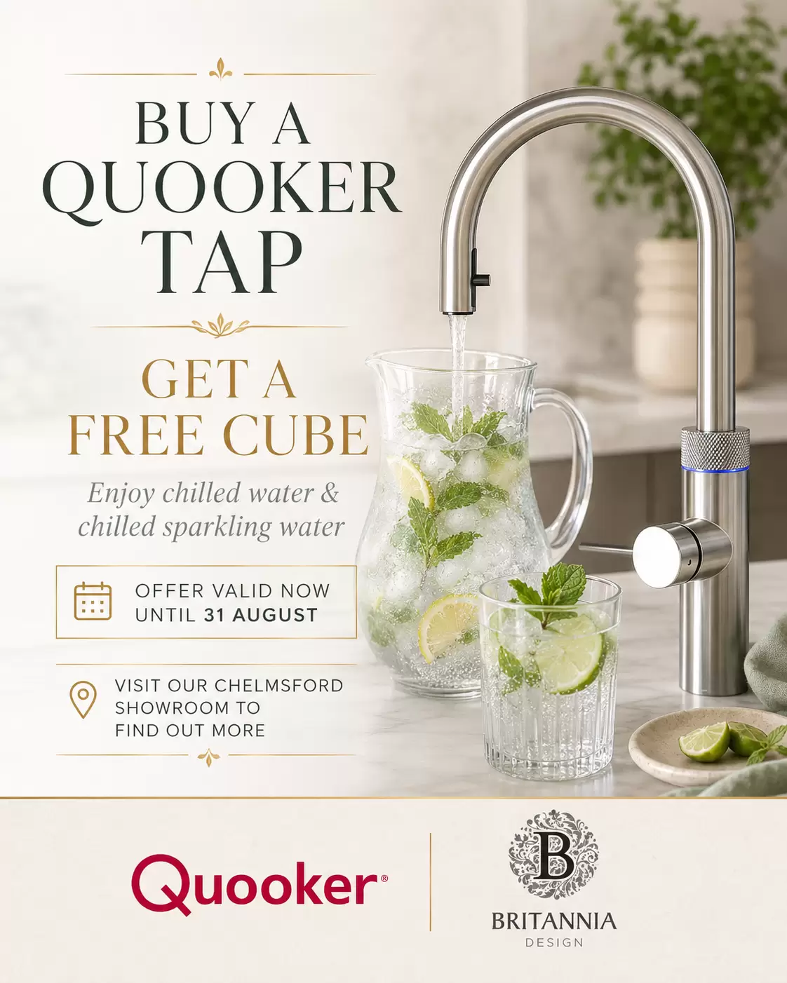 Free Quooker Cube Promotion